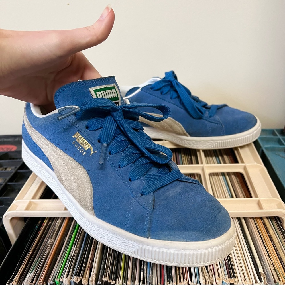BLUE SUEDE PUMA CLASSICS